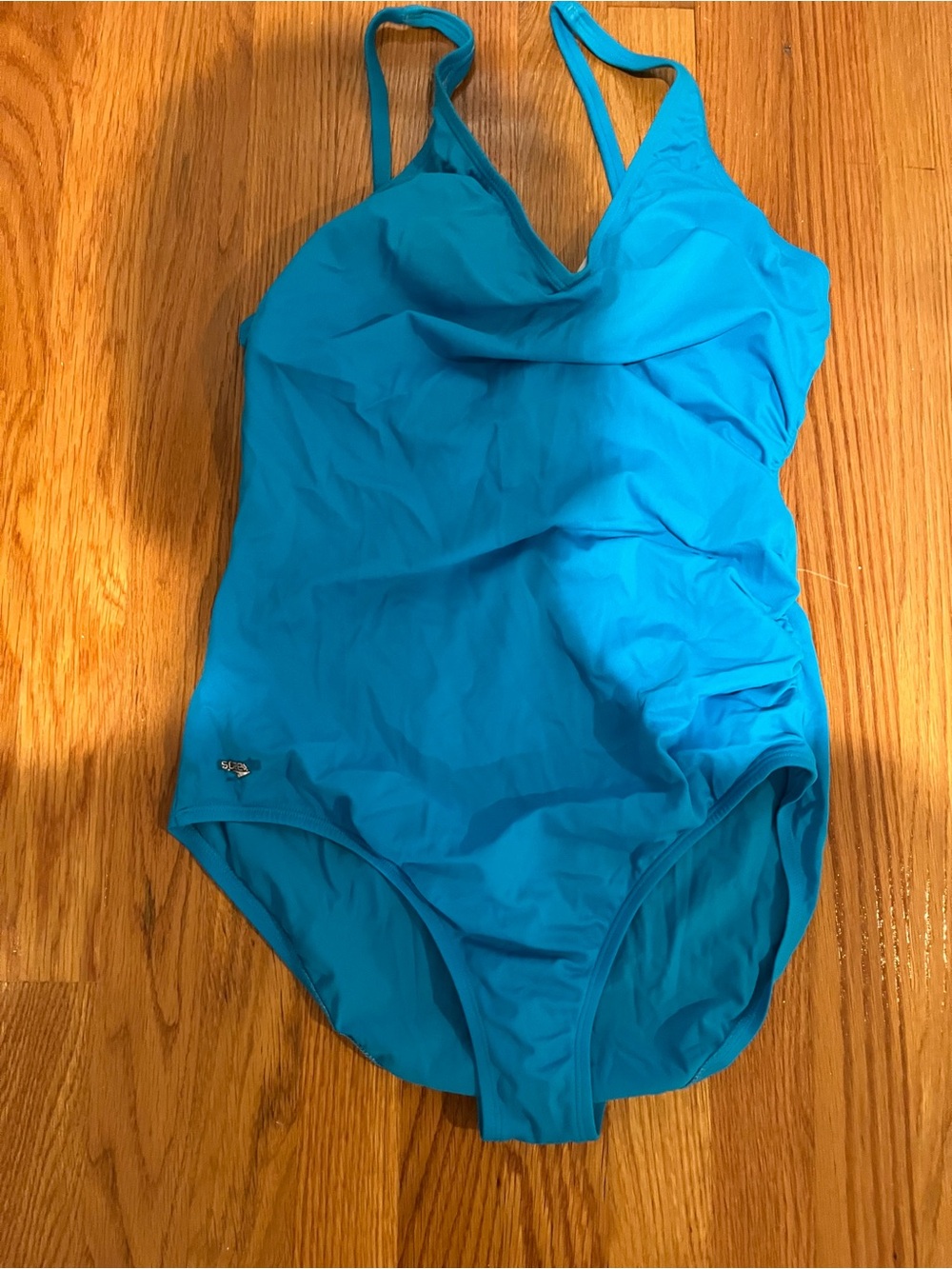 Speedo Bright Turquoise One-Piece Swimwear